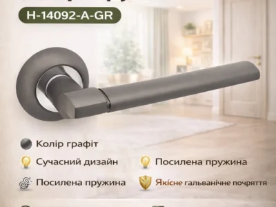 Модні кольори дверних ручок