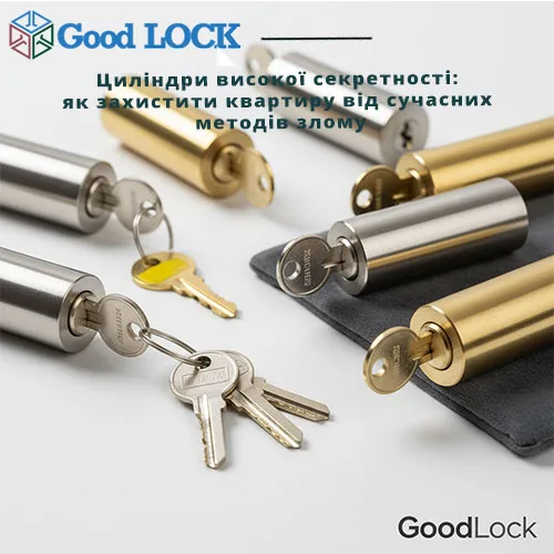 Циліндри високої секретності: як захистити квартиру від сучасних методів злому