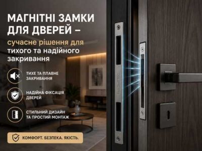 Магнітні замки для дверей | Goodlock